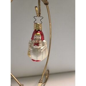 Miniature Mercury Glass Inge Glas Christmas Ornament ~ 2" Old World Christmas